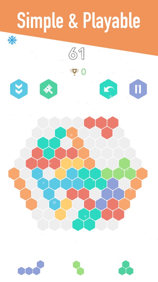 #2. Hexa Puzzle - Clear box game (iOS) 由: 志翔 赵