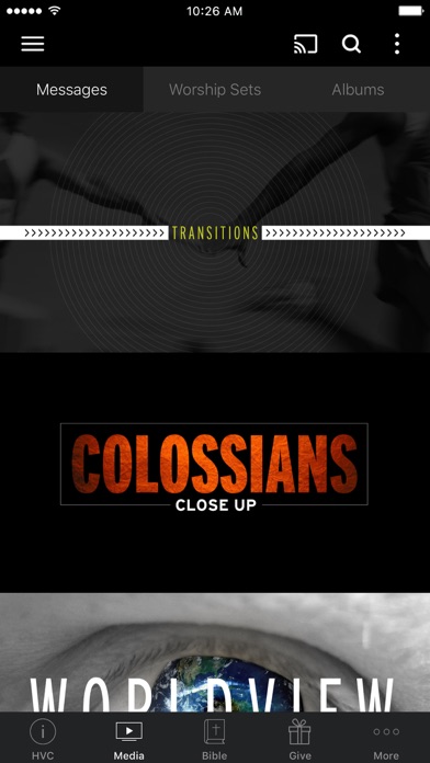 Heartland Vineyard Church Screenshot