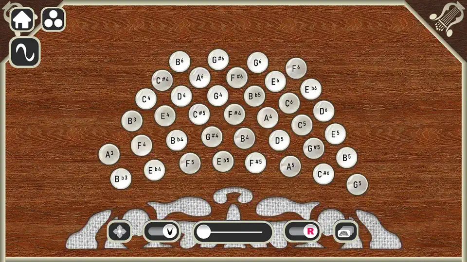 Captura de pantalla de Bandoneón en iPhone 1