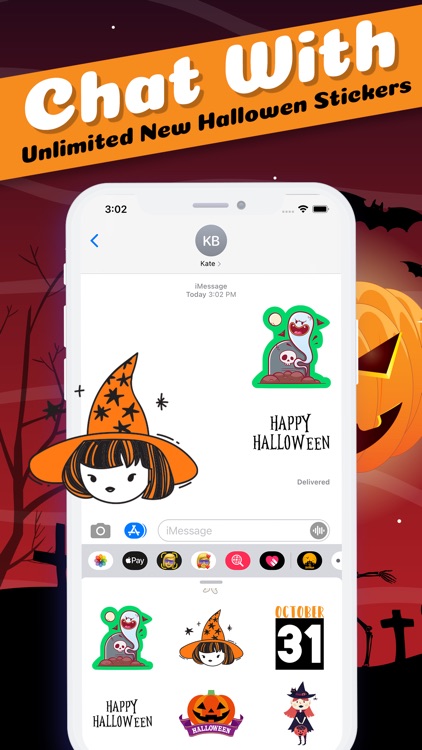 Halloween Stickers-Animated