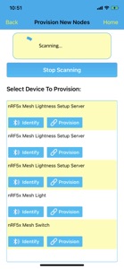 BLE Mesh Commissioning screenshot #7 for iPhone