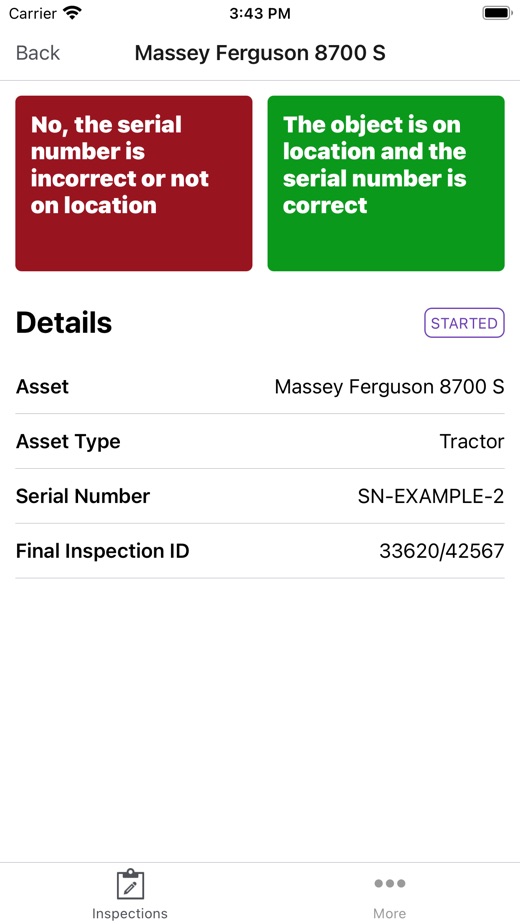 【图】AGCO Inventory Inspection App(截图3)
