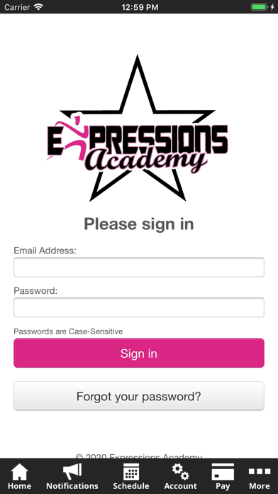 Screenshot 4 of Expressions Academy of Dance App