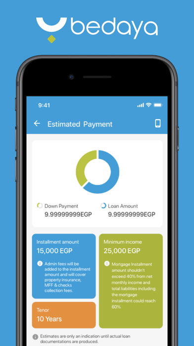 Bedaya Mortgage Screenshot