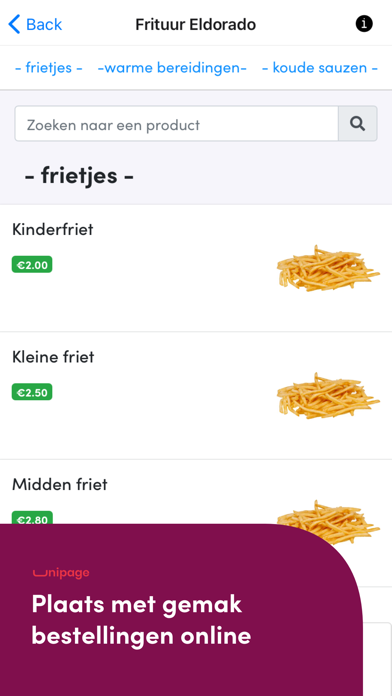 Frituur Eldorado Screenshot