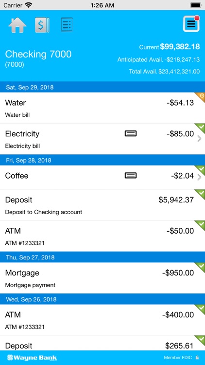 Wayne Bank Business screenshot-4