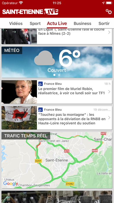 Saint-Etienne Live Screenshot