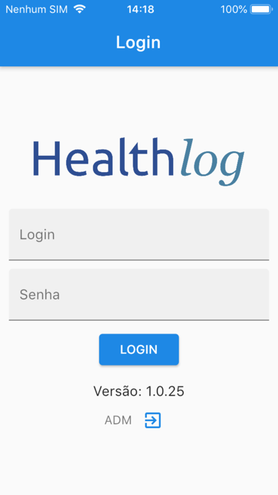 Healthlog Screenshot