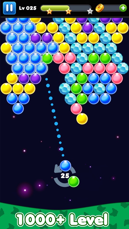 #1. Bubble Pop! Bubble Shooter (iOS) 由: Tuan Nguyen