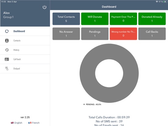 Screenshot #5 pour Pad Call