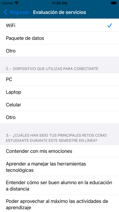 UMM Alumno Screenshot