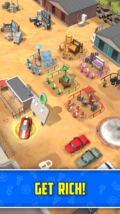 Scrapyard Tycoon Idle Game Screenshot