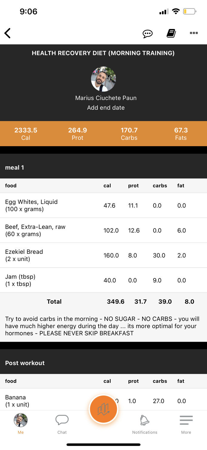 Fitlog - Coaching System
