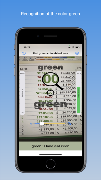 Red–green color blindness Screenshot