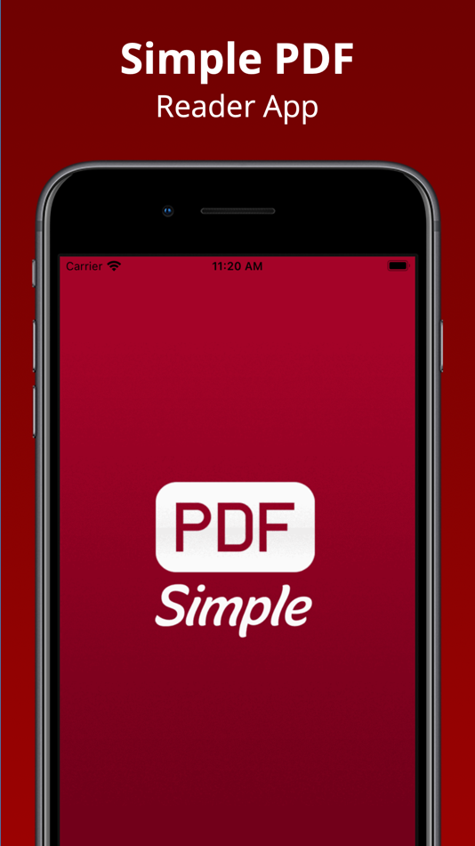 Simple PDF Reader App - 2.1 - (iOS)