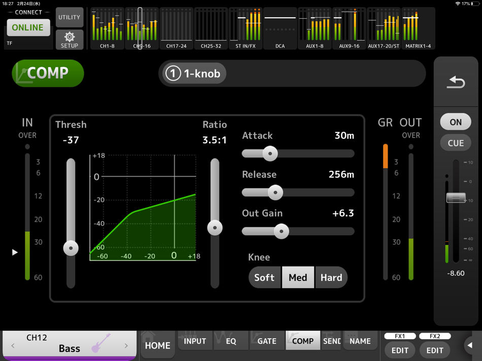 #4. TF StageMix - US (iOS) Podle: Yamaha Corporation of America