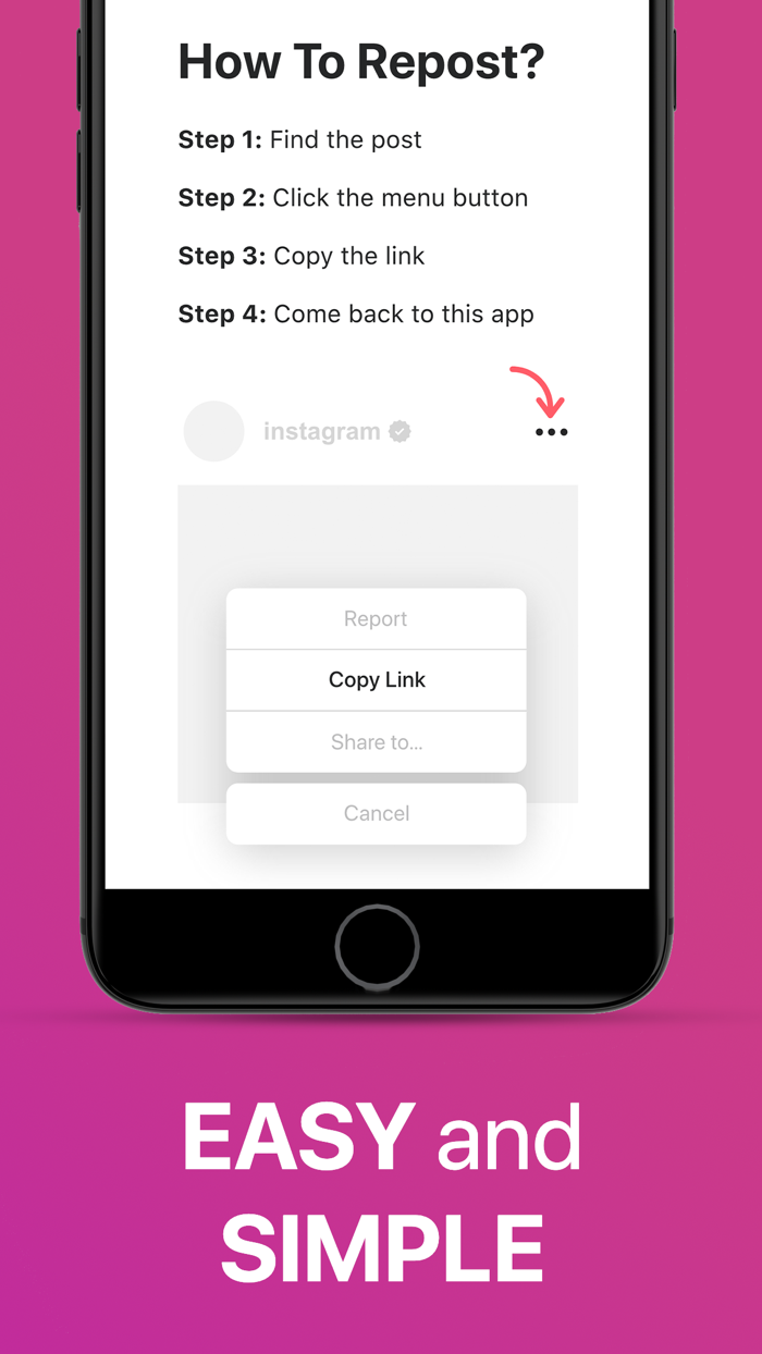 Repost for Insta Save and Share