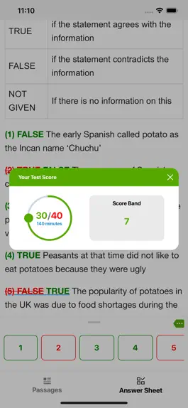 Game screenshot TOTAL IELTS Reading Practice hack