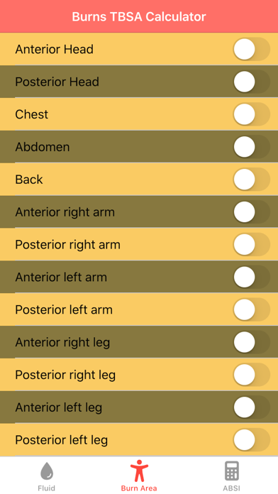 Pocket Burn Calculator Screenshot