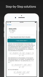 math scaner - ai math solver iphone screenshot 2