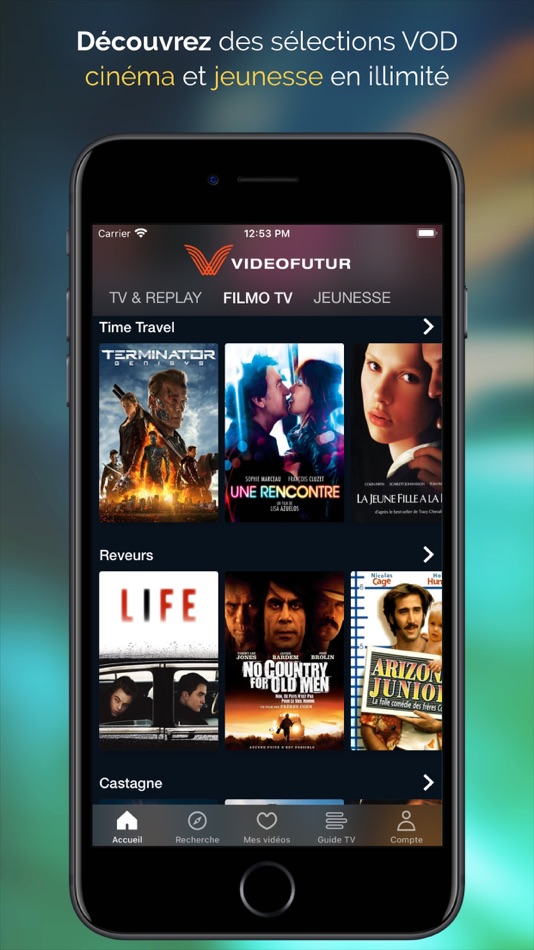 #7. myVIDEOFUTUR (iOS) Podle: NETGEM France