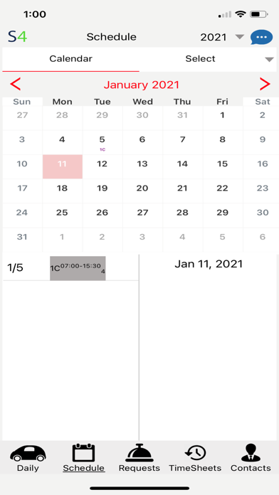 Schedule4 screenshot 3