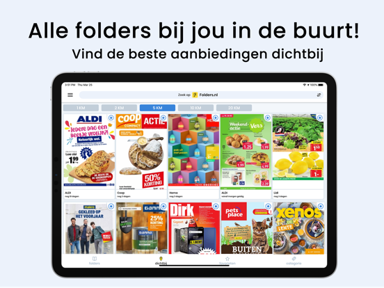 Folders.nl iPad app afbeelding 2