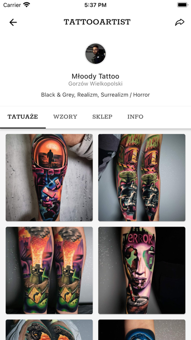 TattooArtist Screenshot