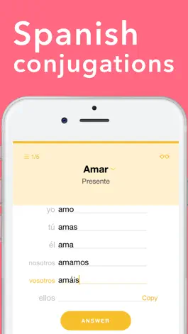 Game screenshot Conjuu - Spanish Conjugation mod apk