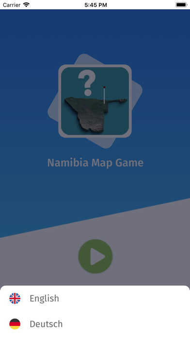 Namibia: Provinces Quiz Game Screenshot