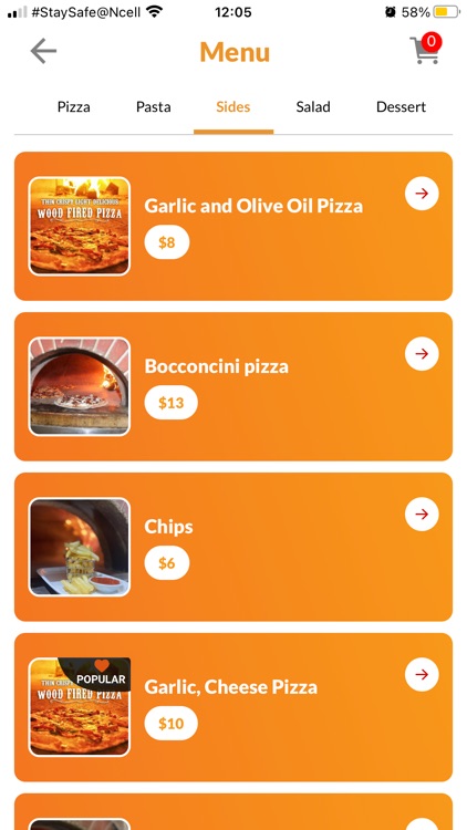 Origano Woodfire Pizza screenshot-4