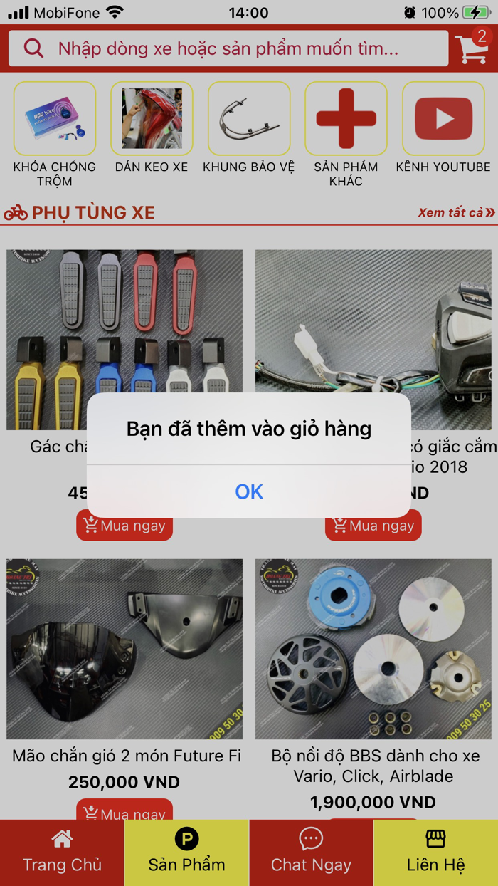 Trang trí xe máy Hoàng Trí