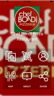 chef bondi pizza restaurant iphone screenshot 1
