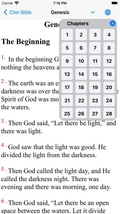 Chin Bible Screenshot