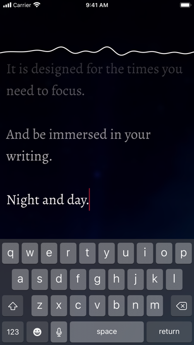 Wave Writer Screenshot