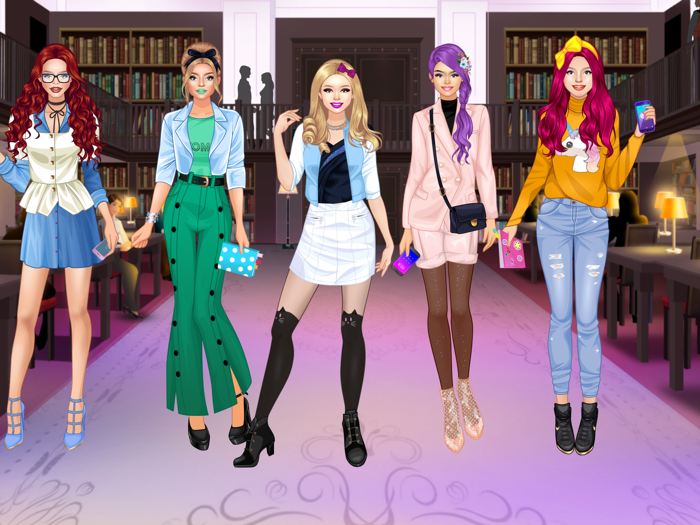 College Girls Dress Up Games