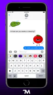 veggies: food stickers iphone screenshot 4