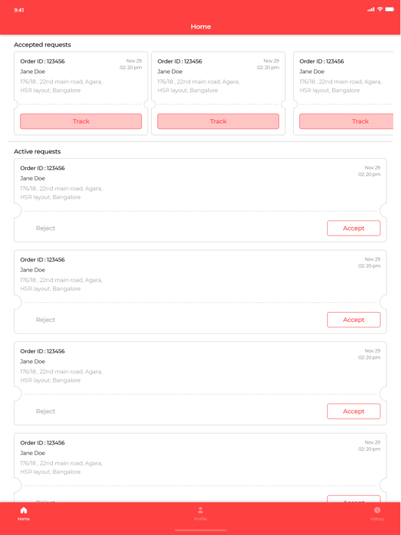 Readymade Restaurant Delivery