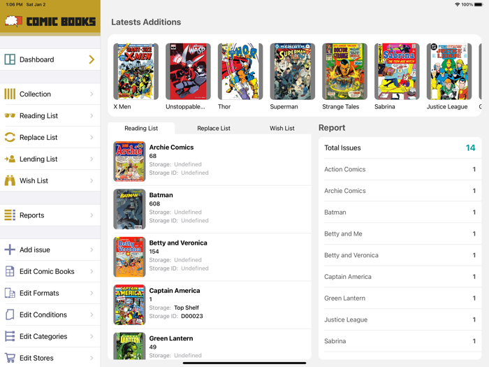 Comic Books Collector