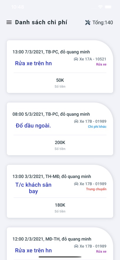 Lái xe - Hạng Thương Gia