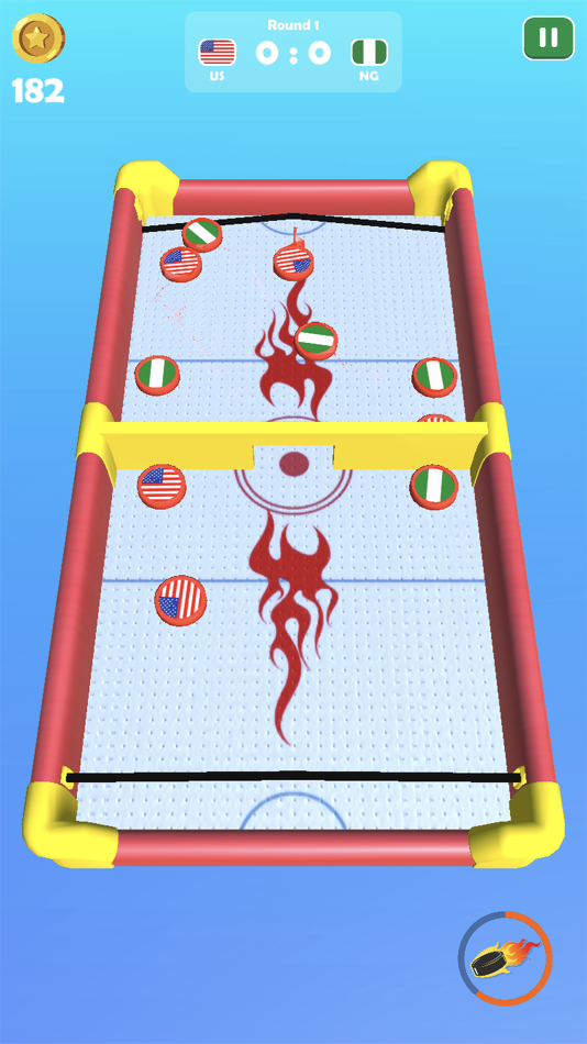 #3. Sling Puck Game (iOS) 来自: CN Studio