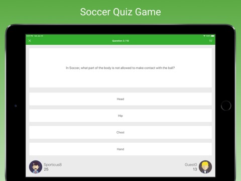 Soccer Fan Quizのおすすめ画像1