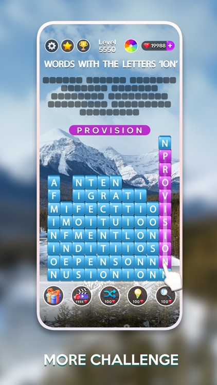 Word Vistas- Stack Word Search