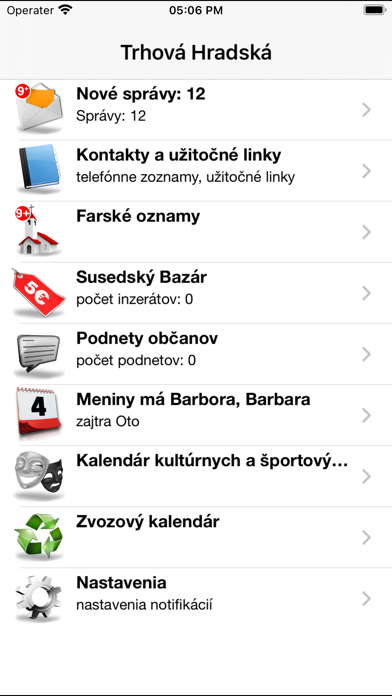 Trhová Hradská Screenshot