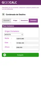GEOCALC SIRGAS screenshot #4 for iPhone