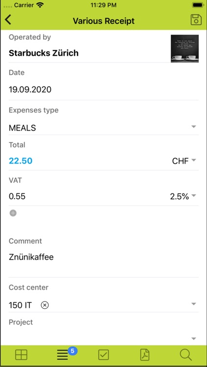 Soreco Xpenses Cloud