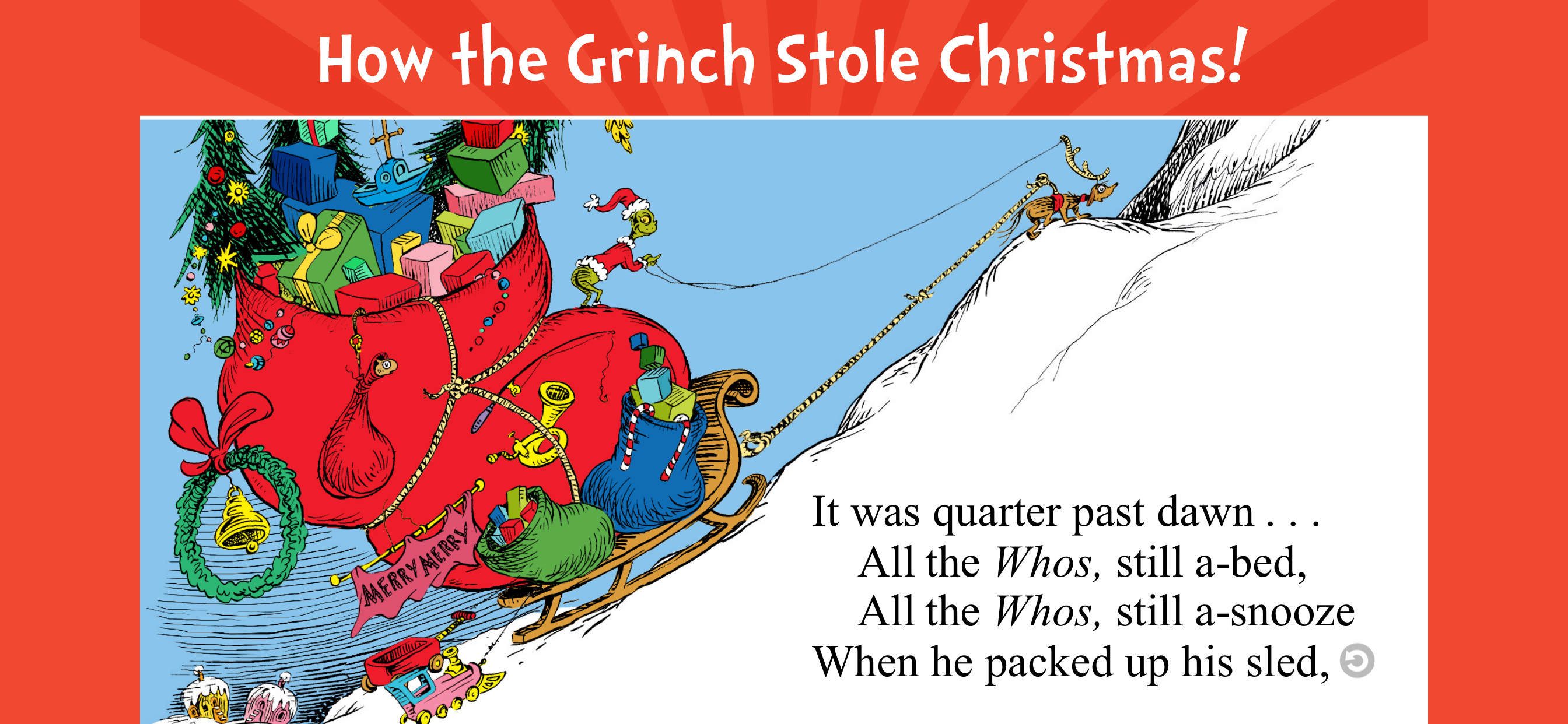 How the Grinch Stole Christmas