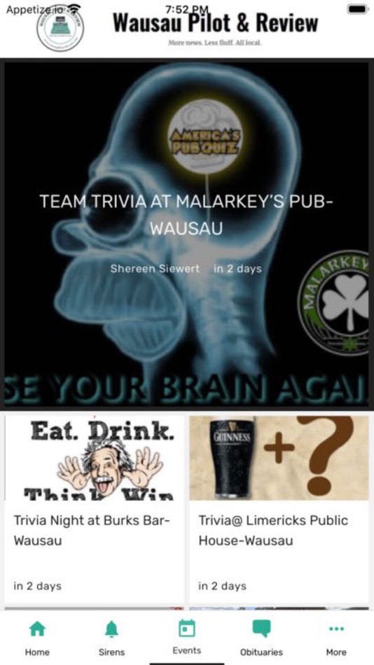 #2. Wausau Pilot & Review (iOS) Podle: Wausau Pilot and Review Corporation