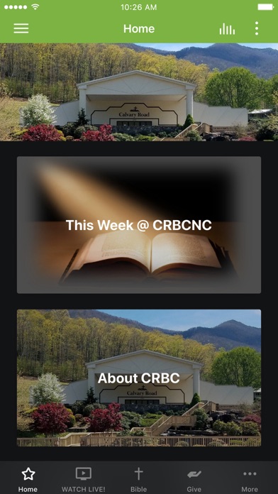 CRBC North Carolina Screenshot