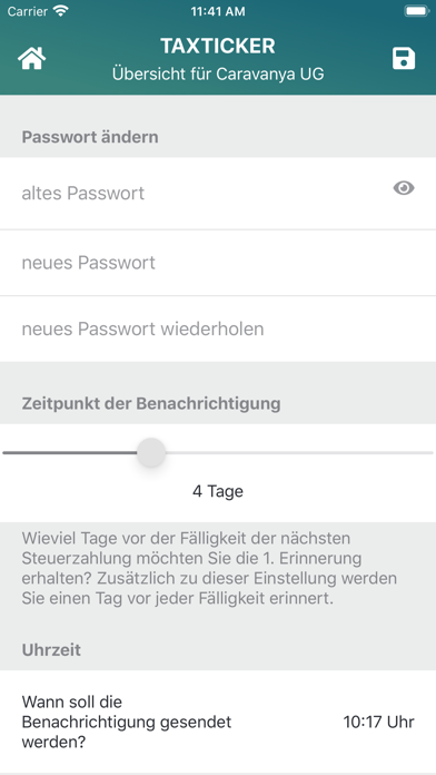 TaxTicker Screenshot